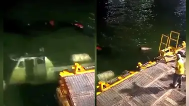Naufragio en el Lago de Maracaibo: lancha de buzo se hunde y graban el momento Naufragio en el Lago de Maracaibo: lancha de buzo se hunde y graban el momento