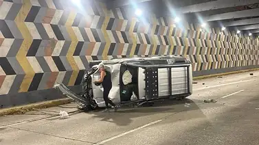 Aparatoso accidente de tránsito en la avenida Libertador este 27 de agosto: reportan varios lesionados Aparatoso accidente de tránsito en la avenida Libertador este 27 de agosto: reportan varios lesionados