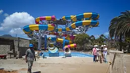 Avanzan trabajos de remodelación del Parque El Agua: imágenes