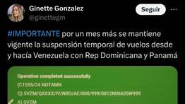INAC renovó suspensión de vuelos con Panamá, RD y Perú (+Detalles)