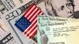 cheque de estímulo cheque beneficios pago dinero efectivo nueva jersey eeuu