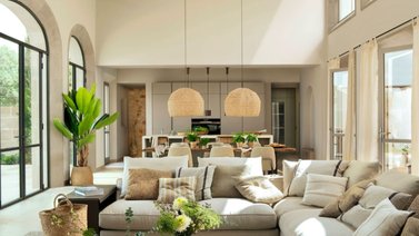 ¿Te gustan los tonos neutros? Esta decoración topo es para ti