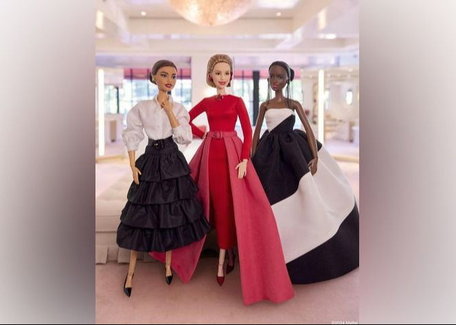 Barbie rinde homenaje a la venezolana Carolina Herrera con tres muñecas Barbie rinde homenaje a la venezolana Carolina Herrera con tres muñecas