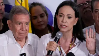 Maria Corina Machado se pronuncia por la salida de Edmundo González a España Maria Corina Machado se pronuncia por la salida de Edmundo González a España