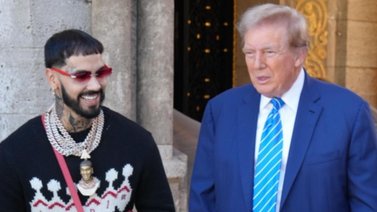 Anuel comparte foto con Donald Trump y desata la polémica (+Detalles)