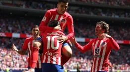 Video viral de un jugador del Atlético de Madrid con estrella de la NFL