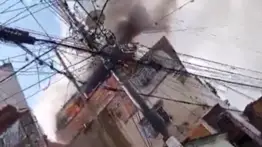 Reportan incendio de una vivienda en Macarao (+Video)