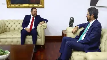 Detalles del encuentro entre Yván Gil y el embajador español Detalles del encuentro entre Yván Gil y el embajador español