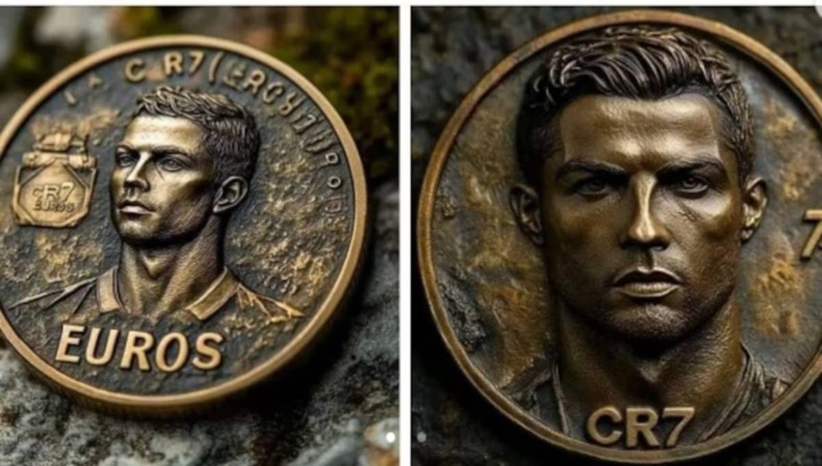 El rostro de Cristiano Ronaldo aparecerá en una moneda de Portugal (+Precio)