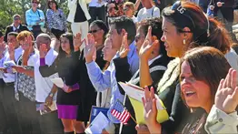 Ceremonia naturalización USCIS