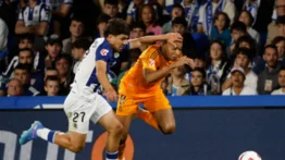 Aramburu jugo el partido completo ante el Real Madrid