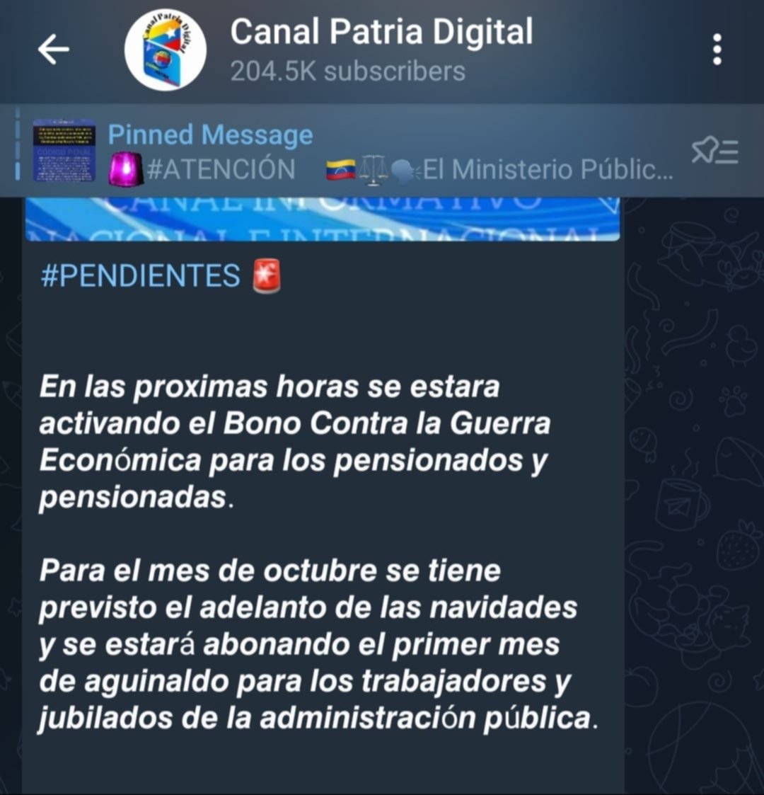 EXTRAOFICIAL: Primer mes de aguinaldo se cancelaría por adelantado EXTRAOFICIAL: Primer mes de aguinaldo se cancelaría por adelantado