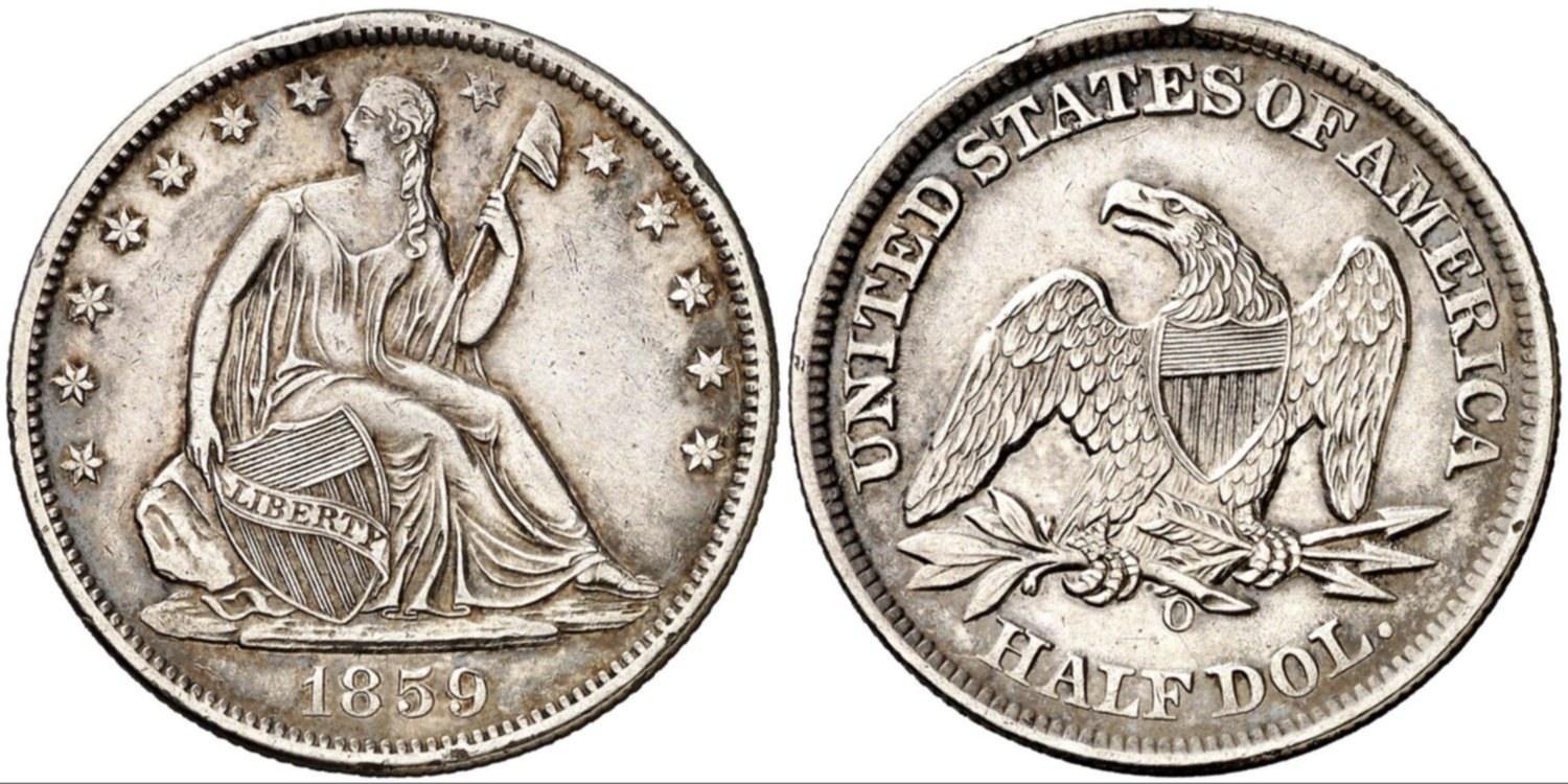 moneda 25 centavos 1839 eeuu numismática monedas colección moneda 25 centavos 1839 eeuu numismática monedas colección