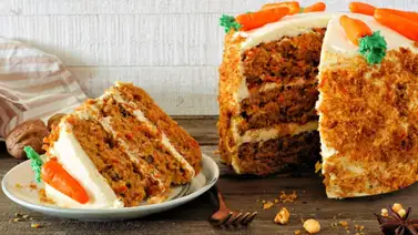Haz una rica torta de zanahoria en sólo minutos con esta práctica receta Haz una rica torta de zanahoria en sólo minutos con esta práctica receta