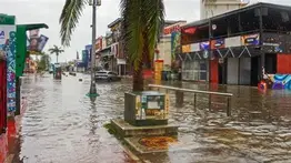 Calles de Florida inundadas mientras se acerca Helene (+Videos)