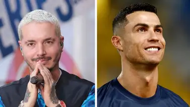El jocoso video de JBalvin y Cristiano Ronaldo El jocoso video de JBalvin y Cristiano Ronaldo