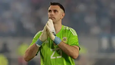 Dibu Martínez no estará ante la Vinotinto por sanción de FIFA (+Detalles) Dibu Martínez no estará ante la Vinotinto por sanción de FIFA (+Detalles)