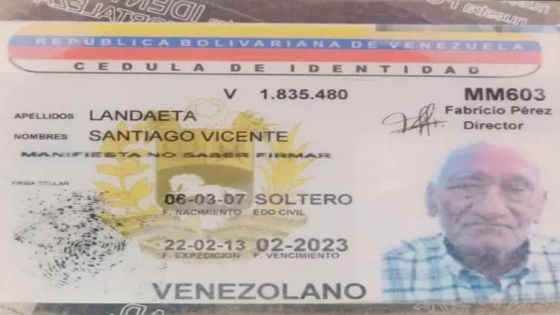 Muere el hombre más longevo de Venezuela con 117 años