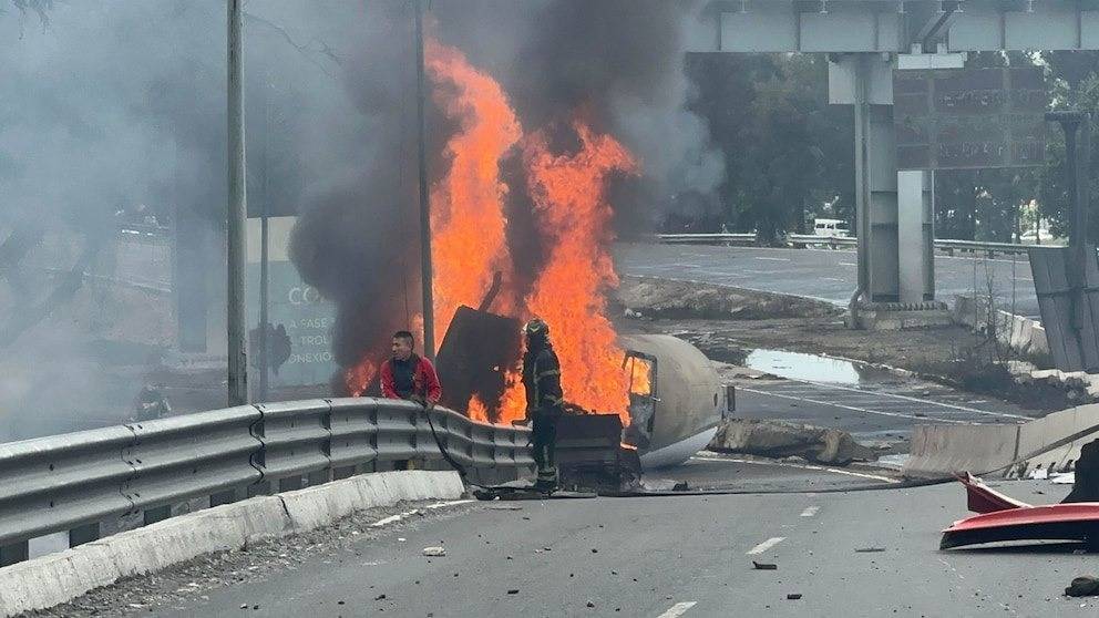 Revelan balance de víctimas tras explosión de camión con gas en México: así ocurrió el incidente