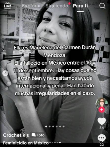 Detalles sobre la muerte de madre venezolana en Ciudad de México: familiares sospechan de su pareja