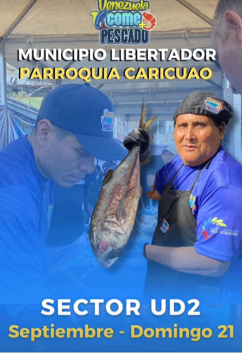 Feria del pescado en Caracas: ocho puntos activos este domingo 