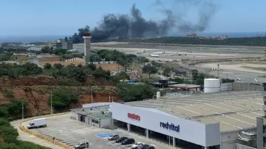 Accidente aéreo en Maiquetía: reportan siniestro en pista de aterrizaje  Accidente aéreo en Maiquetía: reportan siniestro en pista de aterrizaje