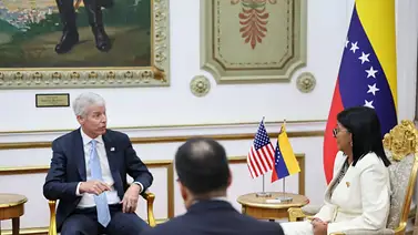 Firma del acuerdo petrolero: secretario Wright insta a reemplazar los conflictos entre Venezuela y EEUU Firma del acuerdo petrolero: secretario Wright insta a reemplazar los conflictos entre Venezuela y EEUU