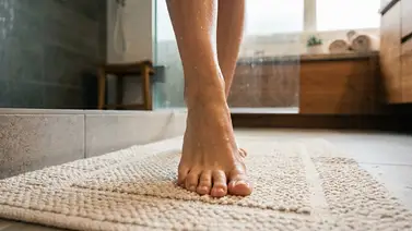 Razones por las que deberías retirar la alfombra de baño: cinco opciones que sustituyen la tela convencional Razones por las que deberías retirar la alfombra de baño: cinco opciones que sustituyen la tela convencional