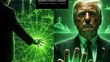 Polémico video de la Casa Blanca: Donald Trump aparece como Green Lantern contra migrantes Polémico video de la Casa Blanca: Donald Trump aparece como Green Lantern contra migrantes