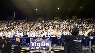 Convocan a la una gran vigilia de oración en el Estadio Universitario de la UCV Convocan a la una gran vigilia de oración en el Estadio Universitario de la UCV