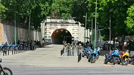 Marcha hacia Miraflores hoy 11 de septiembre: fuerte despliegue policial y militar en el centro de Caracas