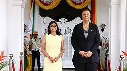 ¡En fotos! Delcy Rodríguez impulsa acuerdos tras reunión en Surinam: áreas claves a desarrollar