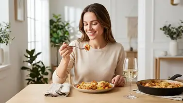 Pechugas de pollo con tomate y papas: el truco definitivo para una carne tierna Pechugas de pollo con tomate y papas: el truco definitivo para una carne tierna