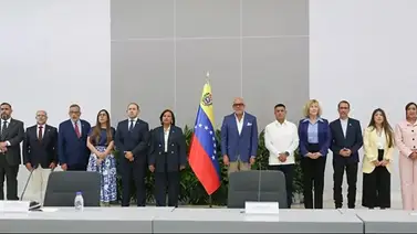 Gobierno Nacional y oposición retomarán mesas de diálogo con mediación internacional Gobierno Nacional y oposición retomarán mesas de diálogo con mediación internacional