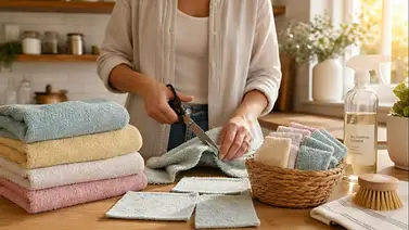 El arte del reciclaje textil: siete formas sencillas de reutilizar toallas viejas en el hogar El arte del reciclaje textil: siete formas sencillas de reutilizar toallas viejas en el hogar