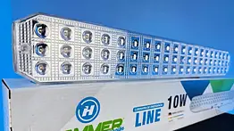 Austin Piñate introduce la luminaria Line de Hammer como la solución definitiva en respaldo eléctrico