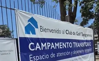 Realizan censo a familias refugiadas en los campos de golf