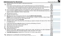 Formulario 1040 del IRS