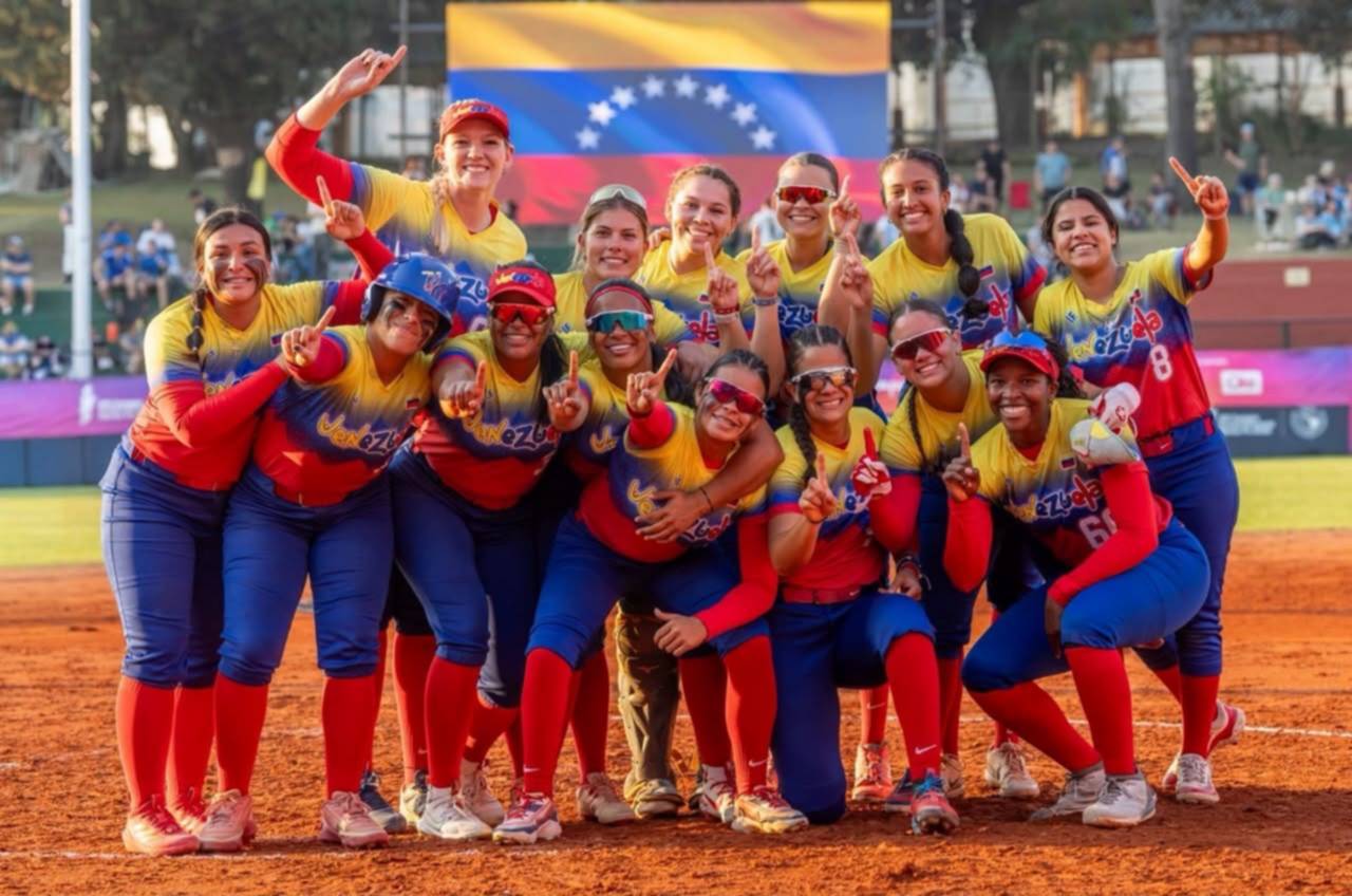 Venezuela conquista el oro suramericano en sóftbol femenino tras derrotar a Brasil