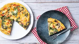 Cena balanceada: Receta para elaborar una frittata de brócoli en minutos