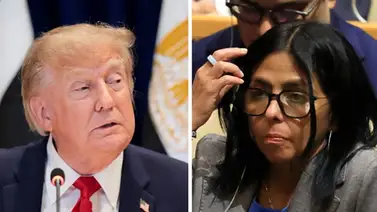 Donald Trump y Delcy Rodríguez se reúnen a puerta cerrada en Nueva York Donald Trump y Delcy Rodríguez se reúnen a puerta cerrada en Nueva York