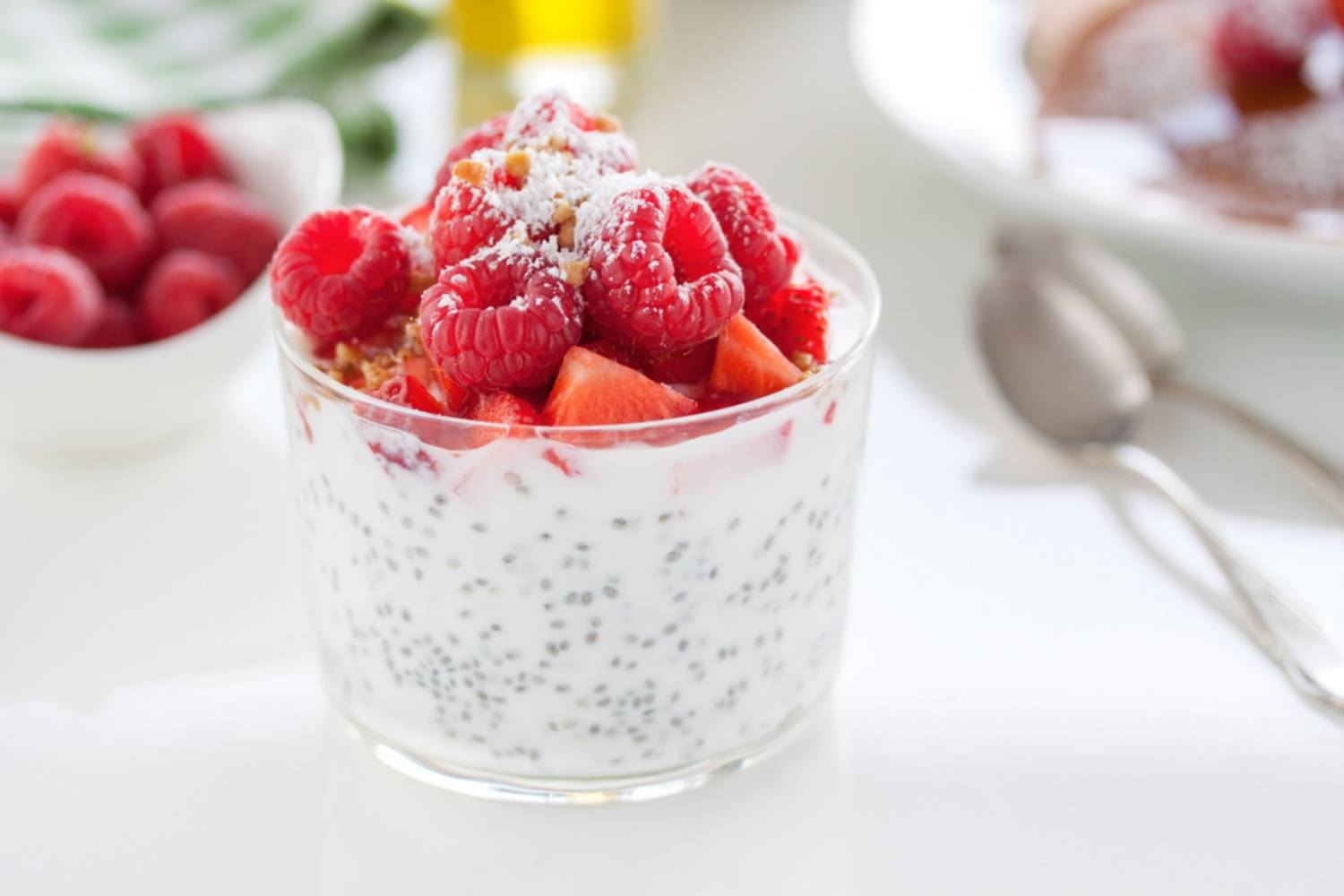 Enigma de fruta y chía: La combinación perfecta para romper el ayuno