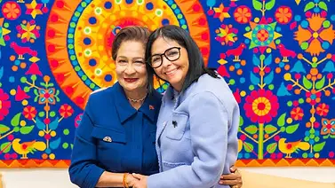 Delcy Rodríguez y la primera ministra de Trinidad y Tobago se reúnen en Nueva York: comunicado Delcy Rodríguez y la primera ministra de Trinidad y Tobago se reúnen en Nueva York: comunicado