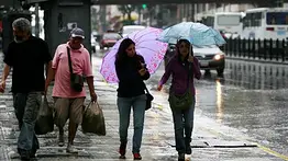 En imágenes: reportan inundación en la estación Coche del Metro de Caracas por fuertes lluvias