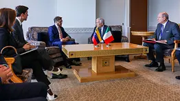 Félix Plasencia se reúne con el canciller de Italia: trabajaron en la agenda de cooperación bilateral