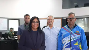 Delcy Rodríguez regresa a Venezuela: evalúa sistema eléctrico del país Delcy Rodríguez regresa a Venezuela: evalúa sistema eléctrico del país