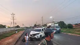 Choque entre patrulla de la PNB y transporte público deja varios heridos: esto se sabe