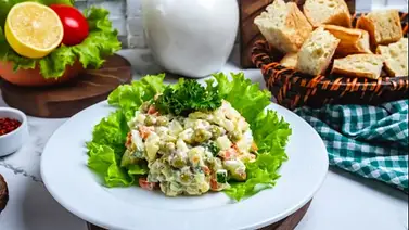 Ensalada rusa baja en calorías: Descubre cuál es el secreto de su preparación Ensalada rusa baja en calorías: Descubre cuál es el secreto de su preparación