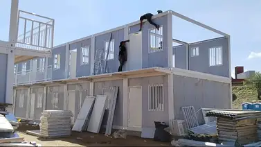 En imágenes: avanza construcción de viviendas transitorias en Ciudad Caribia para afectados por los terremotos En imágenes: avanza construcción de viviendas transitorias en Ciudad Caribia para afectados por los terremotos