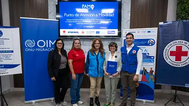 Inauguran el primer Punto de Atención a Movilidad en el terminal La Bandera de Caracas Inauguran el primer Punto de Atención a Movilidad en el terminal La Bandera de Caracas